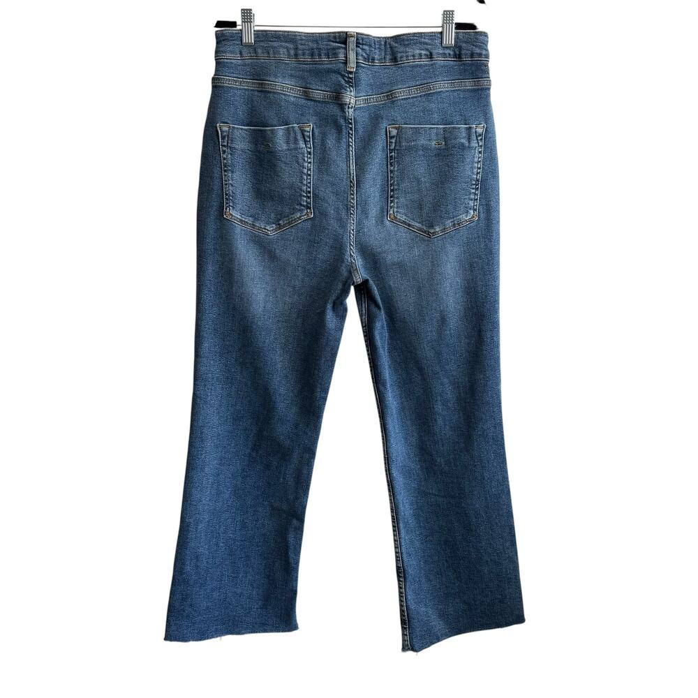 Anthropologie Pilcro Straight Jeans with Raw Hem Size 31 - Picture 7 of 11